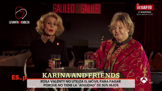 Secci&oacute;n Karina con Rosa Valenti