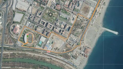 Recorrido Carrera Ponle Freno Málaga 2022