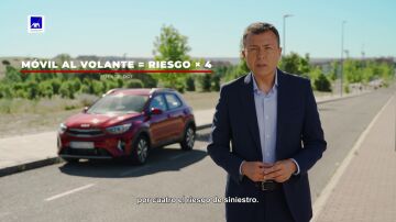  El móvil al volante multiplica por cuatro el riesgo de siniestro