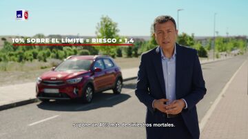 Un 10% más de velocidad supone un 40% de siniestros mortales 