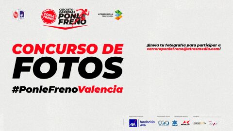 Participa en nuestro concurso de fotos de la Carrera Ponle Freno Valencia en Instagram Participa en nuestro concurso de fotos de la Carrera Ponle Freno Valencia en Instagram