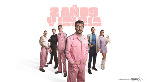 Cartel oficial de &lsquo;Dos a&ntilde;os y un d&iacute;a&rsquo;, serie original de ATRESplayer PREMIUM