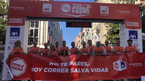 Cerca de 1.000 participantes se unen al Circuito de Carreras de PONLE FRENO en su parada en Vitoria-Gasteiz en el marco del FesTVal