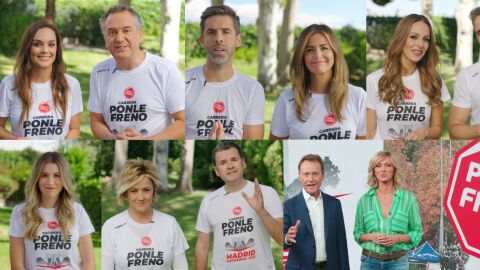 Rostros de Atresmedia se suman a la gran carrera solidaria de PONLE FRENO en Madrid por las víctimas de tráfico Rostros de Atresmedia se suman a la gran carrera solidaria de PONLE FRENO en Madrid por las víctimas de tráfico