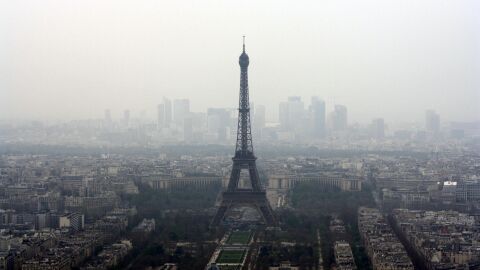 Poluci&oacute;n del aire en Par&iacute;s