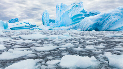 Paisaje de hielo