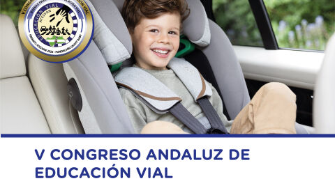 Cartel oficial del Congreso Andaluz de Educaci&oacute;n Vial