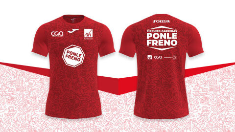 Así es la camiseta oficial del Circuito de Carreras Ponle Freno 2023