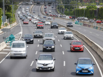 Imagen de la carretera de La Coru&ntilde;a (A6) a la altura de Madrid