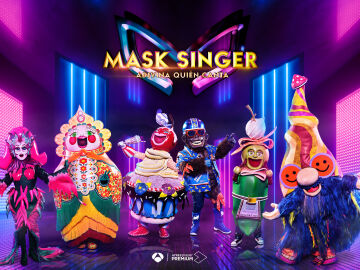 ‘Mask Singer: adivina quién canta’, líder del miércoles, presenta a su segundo grupo de máscaras, mañana en Antena 3 