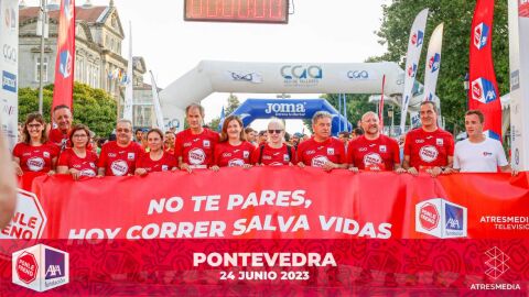 Pontevedra bate récord de participación en la Carrera de Ponle Freno con 1.300 participantes