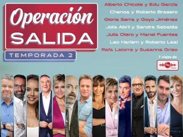 PONLE FRENO lanza la segunda temporada de su podcast ‘Operación Salida’, con las voces más conocidas de Atresmedia