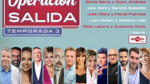 PONLE FRENO lanza la segunda temporada de su podcast &lsquo;Operaci&oacute;n Salida&rsquo;, con las voces m&aacute;s conocidas de Atresmedia
