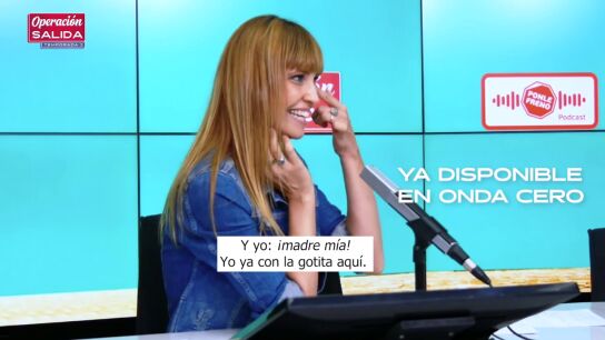  Sandra Sabat&eacute;s a Jota Abril: "Cuando me saqu&eacute; el carnet de conducir le dije a la examinadora: &iexcl;no ve va a suspender por eso!"