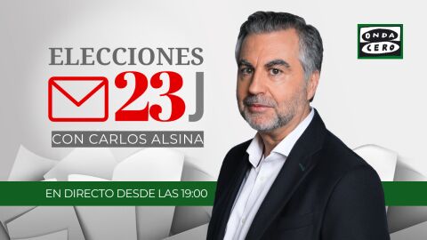 Carlos Alsina se pone al frente del ‘Especial Elecciones 23J’ en Onda Cero