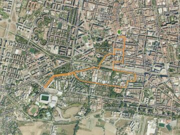 Recorrido Carrera Ponle Freno Vitoria 2023