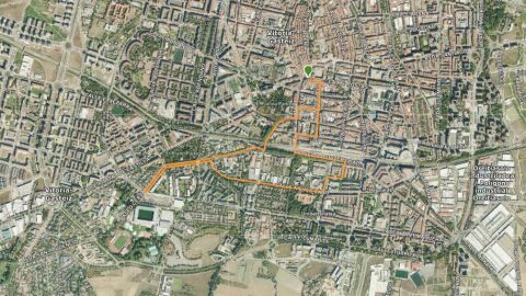 Recorrido Carrera Ponle Freno Vitoria 2023 Recorrido Carrera Ponle Freno Vitoria 2023