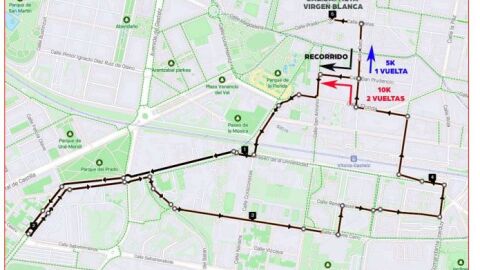 Recorrido Carrera Ponle Freno Vitoria 2023