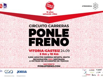 Cartel de la Carrera Ponle Freno Vitoria 2023