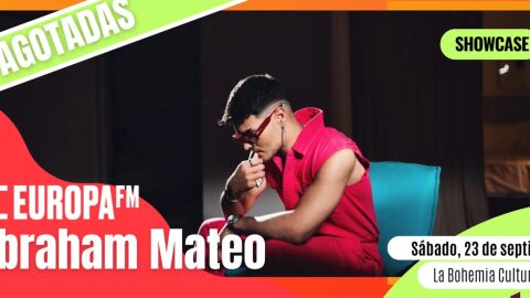 Europa FM cuelga el cartel de ‘Sold Out’ para el showcase de Abraham Mateo en Castellón