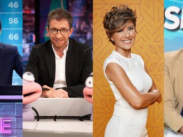 Antena 3 arrasa este miércoles: reina en las tardes con liderazgo de ‘Y ahora Sonsoles’ y arrolla en Prime Time con ‘El Hormiguero’ y ‘The Floor’. laSexta, líder de la Mañana