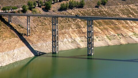 La reserva de agua encadena cuatro meses de descenso situ&aacute;ndose en un 34,6 % de capacidad