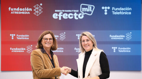 La Fundaci&oacute;n Atresmedia y Fundaci&oacute;n Telef&oacute;nica se unen para impulsar el uso responsable de la tecnolog&iacute;a entre los j&oacute;venes 