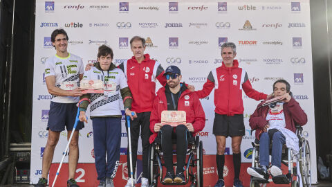 Ganadores de la modalidad masculina de handbike Ganadores de la modalidad masculina de handbike