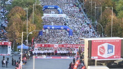 Ponle Freno hace historia en los 15 años de su carrera de Madrid: más de 18.000 participantes y récord de recaudación por las víctimas de tráfico