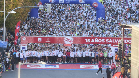 PONLE FRENO hace historia en los 15 años de su carrera de Madrid: más de 18.000 participantes y récord de recaudación por las víctimas de tráfico PONLE FRENO hace historia en los 15 años de su carrera de Madrid: más de 18.000 participantes y récord de recaudación por las víctimas de tráfico