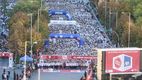 PONLE FRENO hace historia en los 15 años de su carrera de Madrid: más de 18.000 participantes y récord de recaudación por las víctimas de tráfico PONLE FRENO hace historia en los 15 años de su carrera de Madrid: más de 18.000 participantes y récord de recaudación por las víctimas de tráfico