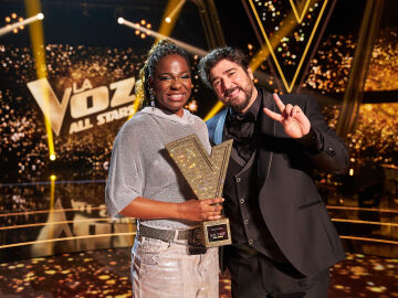 Toyemi (Equipo Orozco) gana ‘La Voz: All Stars’, que arrasa y lidera en la noche de Antena 3