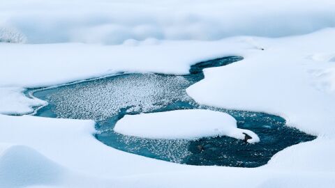 El cambio climático ha reducido el manto de nieve desde la década de 1980