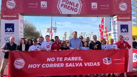 PONLE FRENO arranca con gran &eacute;xito en Badalona su primera cita del Circuito de Carreras de 2024 con m&aacute;s de 2.600 participantes