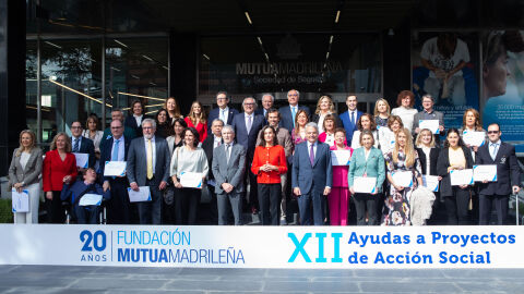 Fundaci&oacute;n Mutua Madrile&ntilde;a apoyar&aacute; con un mill&oacute;n de euros 34 nuevas iniciativas de ONG espa&ntilde;olas 