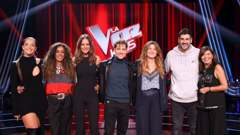 Antena 3 presenta la nueva edición de ‘La Voz Kids’, que se estrena este sábado con Lola Índigo, Melendi, Rosario y David Bisbal como coaches