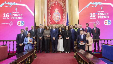 PONLE FRENO reconoce la labor de personas y entidades para reducir las v&iacute;ctimas de tr&aacute;fico en la 16&ordf; edici&oacute;n de sus premios 