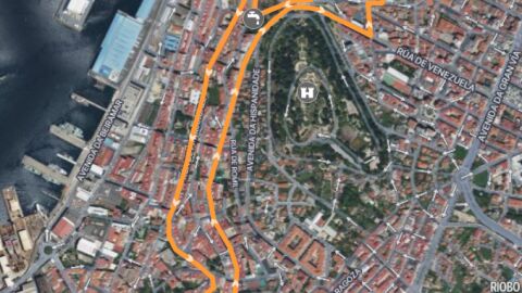 Recorrido de la Carrera Ponle Freno Vigo 2024