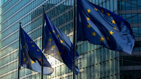 La Comisión Europea aprueba medidas para conseguir que la UE quede libre de mercurio Banderas de la Unión Europea
