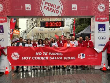 Más de 1.000 personas convierten el Circuito de Carreras de PONLE FRENO de Vitoria-Gasteiz en récord de recaudación 