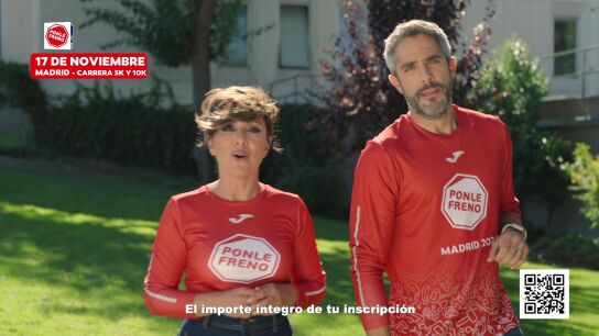 Sonsoles y Roberto nos animan a apuntarnos a la carrera Ponle Freno Sonsoles y Roberto nos animan a apuntarnos a la carrera Ponle Freno