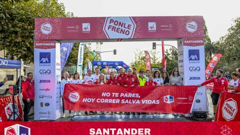 Más de 1000 corredores se suman a la Carrera de Ponle Freno en Santander en un nuevo récord de recaudación y solidaridad por las víctimas de tráfico