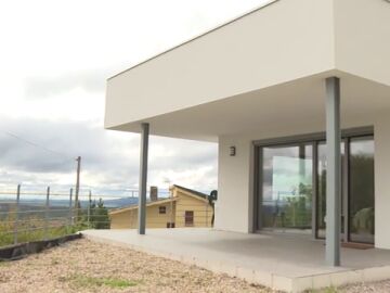 Passivhaus o casa pasiva que puede alcanzar el 100% de la eficiencia energética
