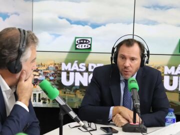 Óscar Puente, con Carlos Alsina en ‘Más de uno’: “Estoy muy preocupado por la lluvia de mañana, porque el bypass de la A7 es una solución provisional y no permite otra riada”