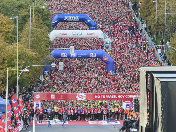 Récord histórico de la carrera Ponle Freno Madrid: más de 20.000 personas y 280.000 euros por las víctimas de tráfico
