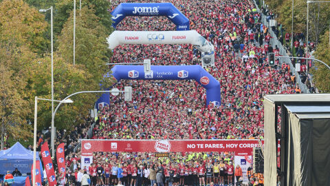 Récord histórico de participación y recaudación de la carrera PONLE FRENO en Madrid: más de 20.000 personas y 280.000 euros por las víctimas de tráfico