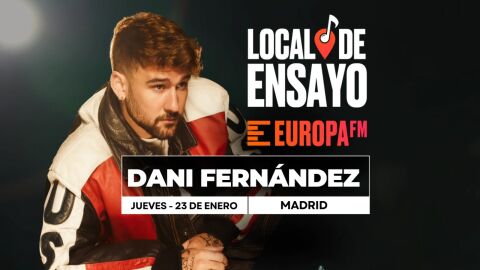 Dani Fernández inaugura el Local de Ensayo Europa FM, con una experiencia exclusiva, única y en vivo 