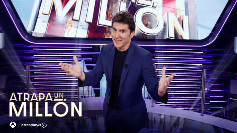 Antena 3 emite mañana una nueva entrega de ‘Atrapa un millón’, líder de la noche de los sábados