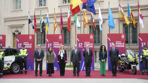 Las autoridades en la 17 ª edición de los Premios Ponle Freno Las autoridades en la 17 ª edición de los Premios Ponle Freno