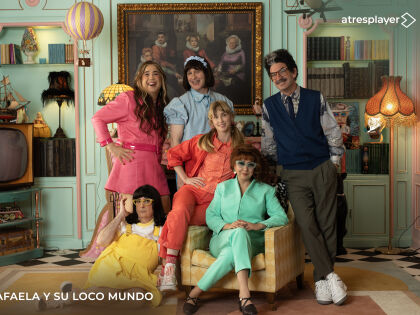 atresplayer arranca el rodaje de &lsquo;Rafaela y su loco mundo&rsquo;, su nueva serie original, y completa su reparto